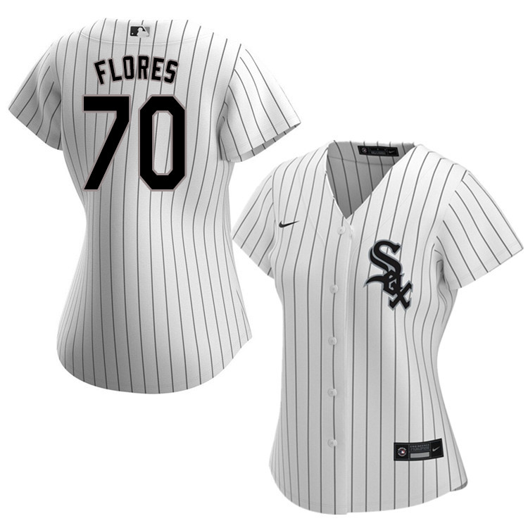 Nike Women #70 Bernardo Flores Chicago White Sox Baseball Jerseys Sale-White
